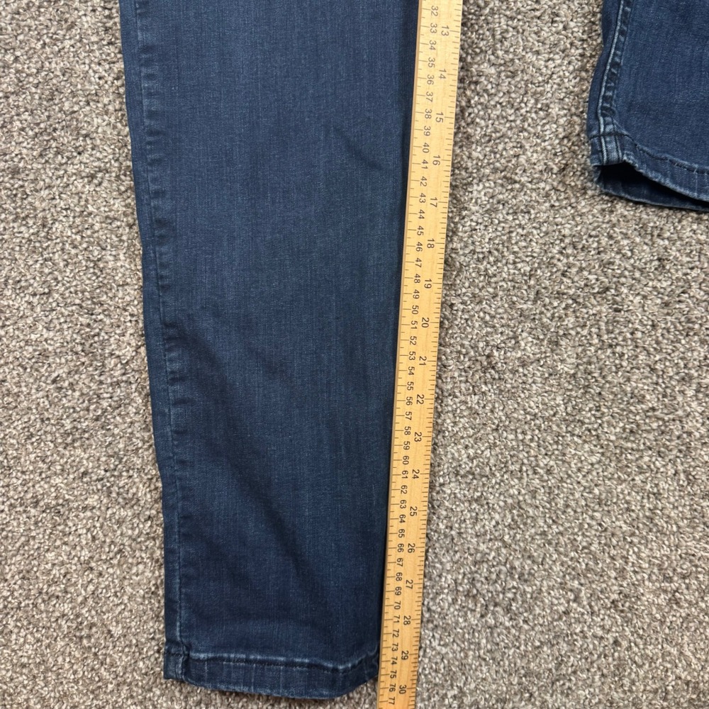 Mugsy Studio Blues Mens Slim Straight Dark Wash Stretch Jeans 40x30 FLX3NSB - Picture 7 of 10